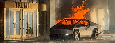 Una Tesla Cybertruck explotó afuera del Hotel Trump. Elon Musk y la policía lo tienen claro: su polémica carrocería de acero inoxidable contuvo la catástrofe