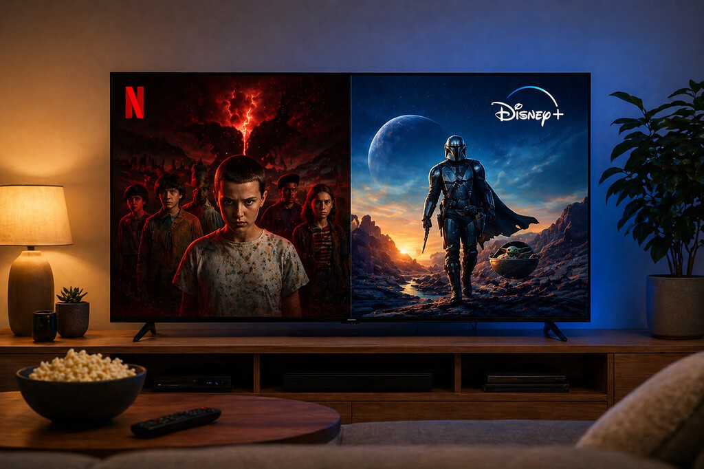 Que Disney+ y Netflix se vean diferente en una misma tele tiene una explicación. Y no es porque una plataforma sea mejor que otra 