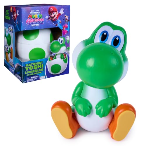 ¡Yoshi Sale del cascarón!, Super Mario Galaxy: La película, Figura de acción interactiva de Huevo de Yoshi con Sonidos