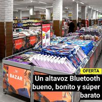 Aldi venderá la semana que viene este altavoz Bluetooth barato con iluminación RGB y tamaño compacto