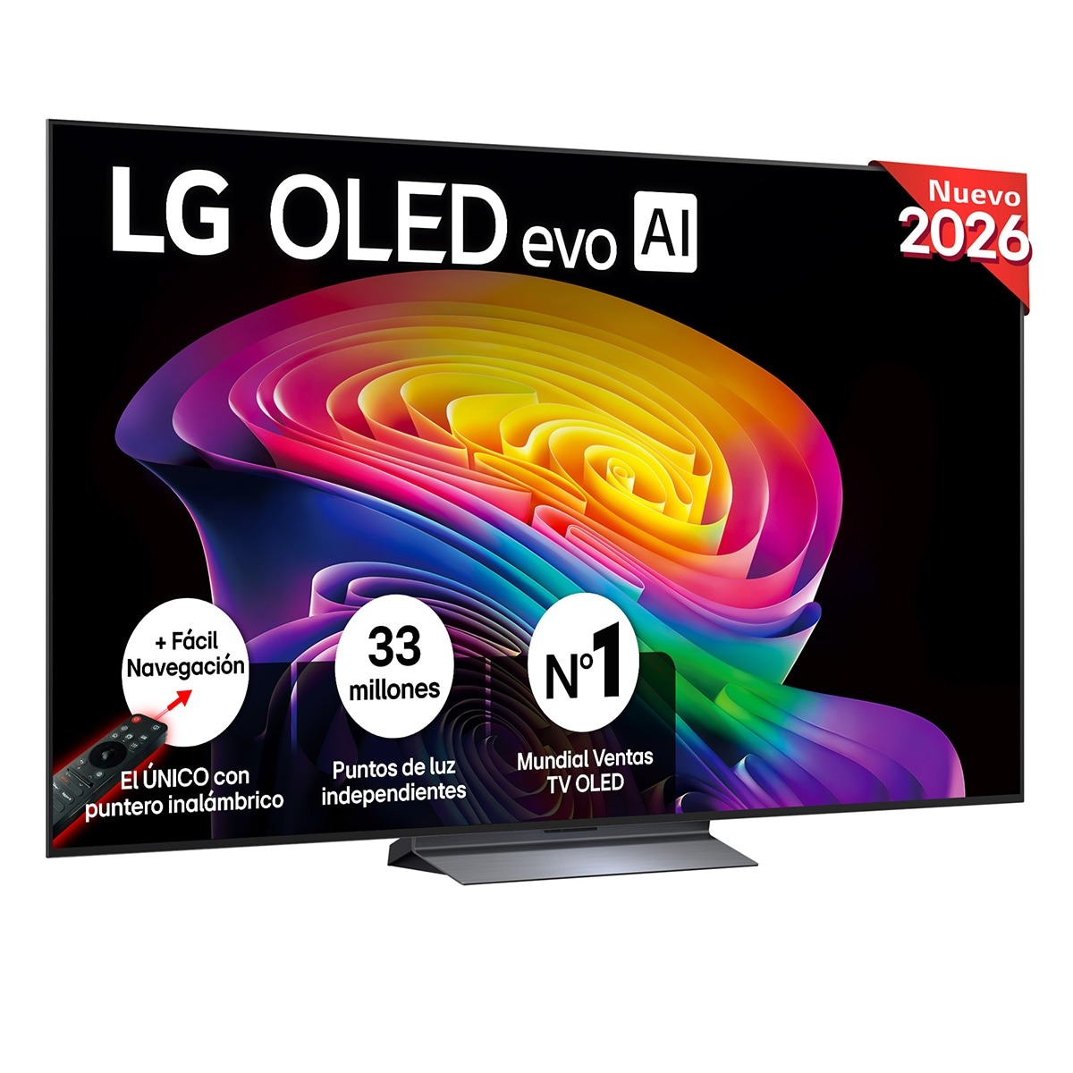 LG OLED evo AI W6 Wallpaper de 77 pulgadas 