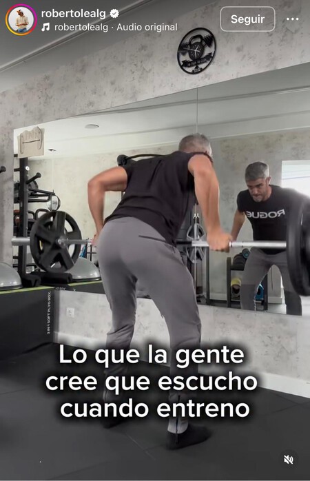 El gimnasio de Roberto Leal.