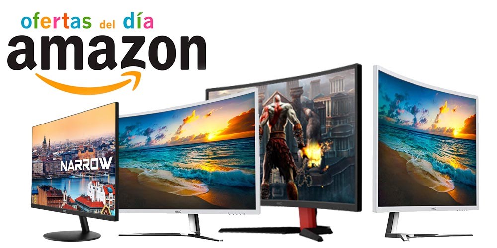 Ofertas del día en monitores HKC en Amazon