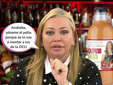 La Organización de Consumidores y Usuarios aprueba por los pelos el gazpacho de 'Los sabores de la Esteban' y Belén responde muy cabreada
