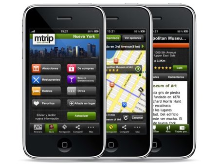 MTrip, completas guías de viaje sin roaming para IOS y Android