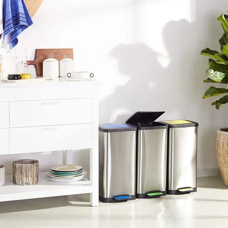 Si tu propósito de año nuevo es separar mejor los residuos, estos 13 cubos de basura son ideales para el reciclaje