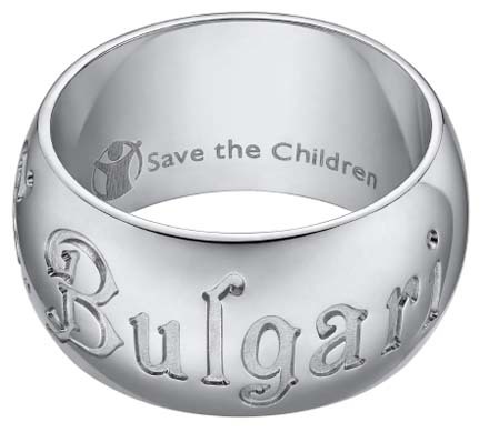 Anillo solidario de Bulgari
