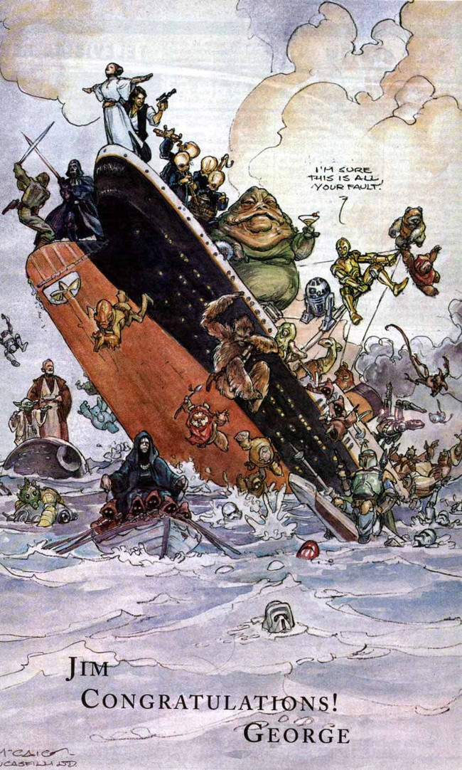 Felicitación Titanic