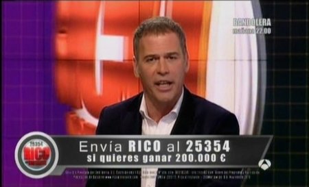 Multa por el envío masivo de SMS que invitaban a participar en un concurso de Antena 3
