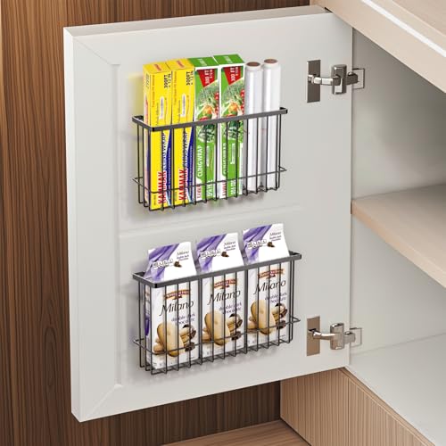 Pavlleen 2 Piezas cajas organizadoras autoadhesivas de pared
