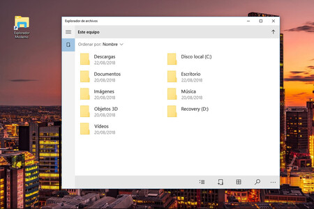 Así luce el Explorador de archivos de Windows 10 para su uso en pantallas táctiles sin que nos dejemos la vista en el intento