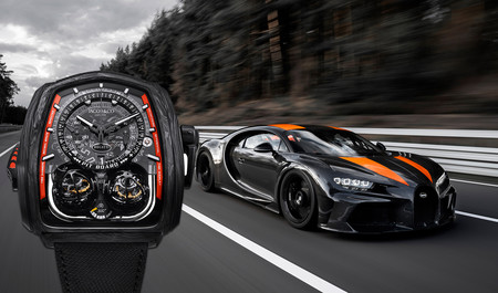 Un reloj de récord inspirado en el Bugatti Chiron Super Sport 300+ y que cuesta más de medio millón de euros