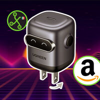 Tierno y barato: el cargador de 30W de UGREEN que te hace ojitos cuando tu celular se cargó