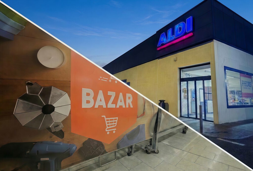 En Aldi (por 14,99 euros) desde el miércoles 28 de octubre, la batería externa 2 en 1 con luz, panel solar y protección IP44