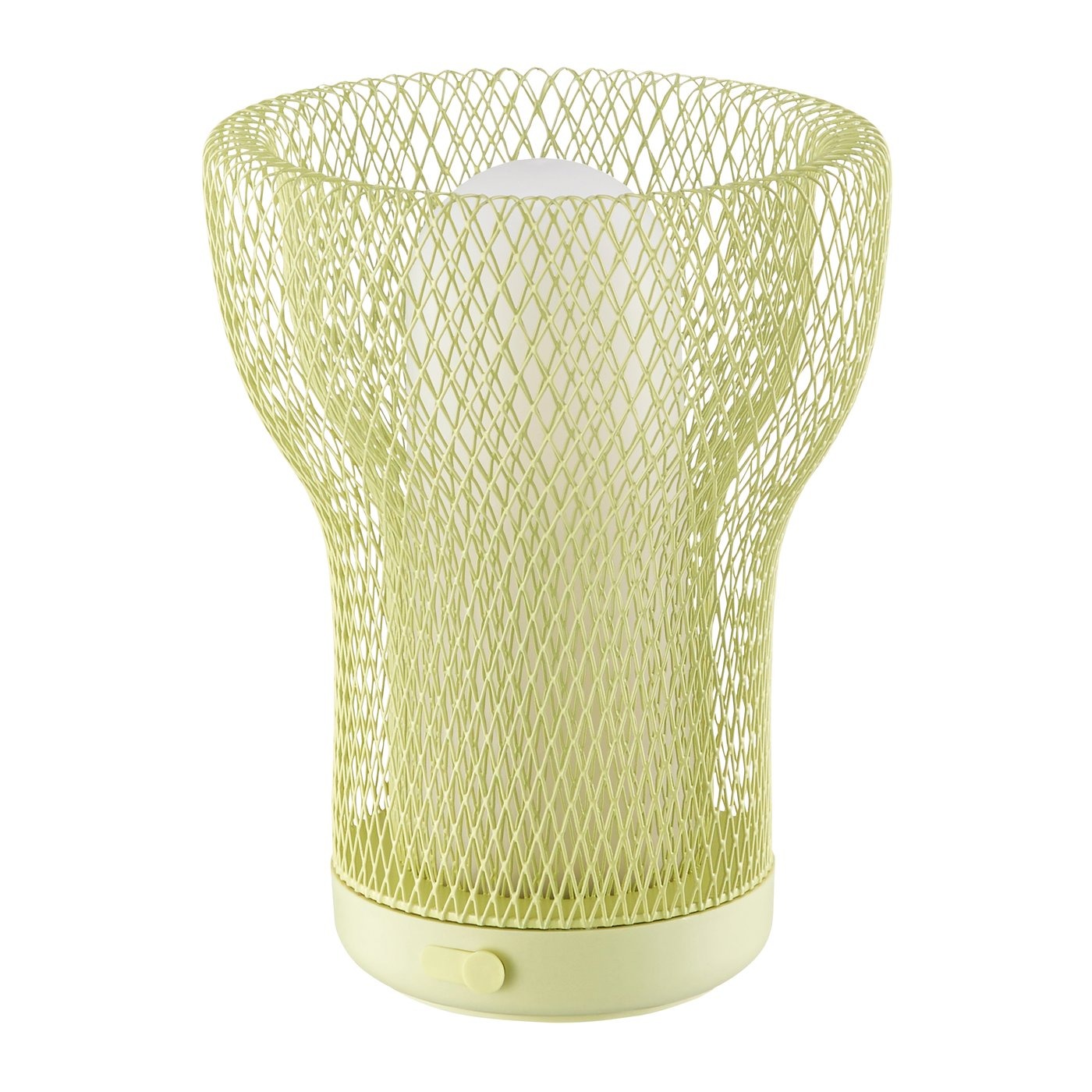 SOLVINDEN
Lámpara mesa LED, rejilla a pilas/exterior verde claro