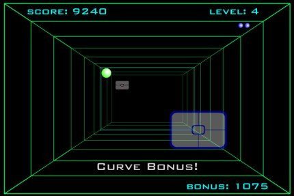 Curveball, un adictivo Pong en 3D