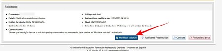 Modificar