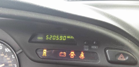 No es broma, este Toyota Supra tiene 837.808 kilómetros en su marcador