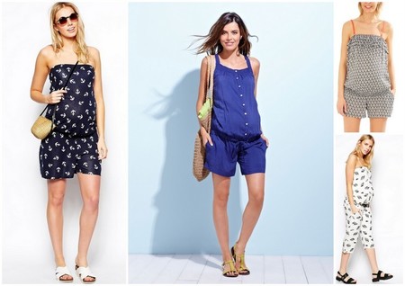 Monos playeros premamá