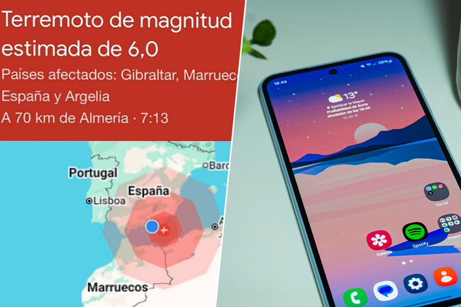 Terremoto Almeria Android