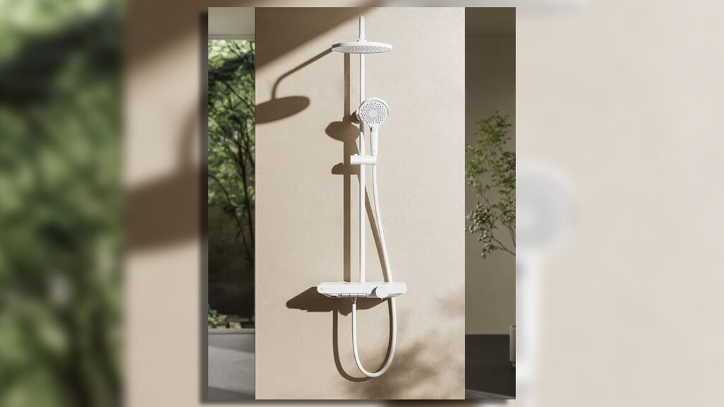 Una ducha con calefactor inteligente todo en uno: Xiaomi demuestra que está a otro nivel en China 