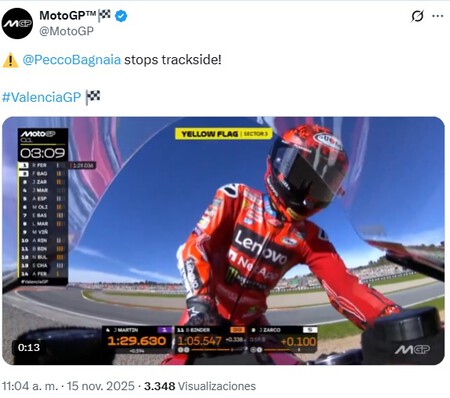 Bagnaia Valencia Motogp 2025