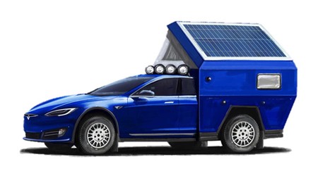 ¿Un Tesla Model S camperizado? ¡Por qué no! Este prototipo debutará la semana que viene en Michigan