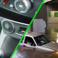 Si tu carro quedó atrapado en una inundación, puedes hacerle de todo, menos encenderlo. Esta es la razón