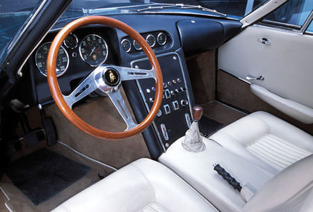 Lamborghini 350 GTV, interior