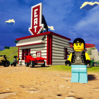 Queremos jugar al videojuego de conducción de LEGO: una mezcla de Forza Horizon y Mario Kart con coches loquísimos hechos de bloques