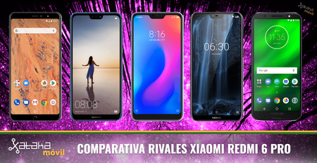 Así se enfrenta el Xiaomi RedMi 6 Pro a sus rivales de gama media en 2018