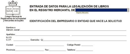 Legalización en soporte digital de los libros de contabilidad