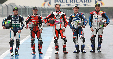 Michael Schumacher, John McGuinness, Pol Espargaró… juntos en Paul Ricard