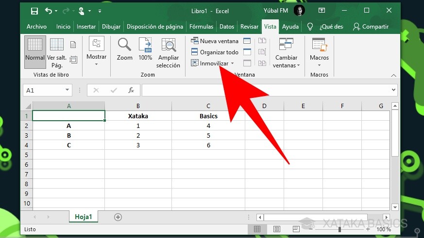 Cómo Fijar Una Columna O Una Fila En Excel 9880