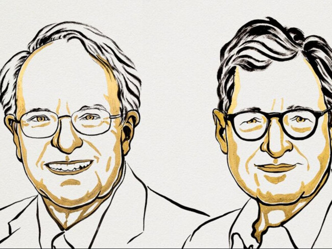 Dos estadounidenses ganan el Nobel de Economía por su innovador modelo que ayuda a gobiernos y bancos centrales de todo el mundo a estabilizar la economía