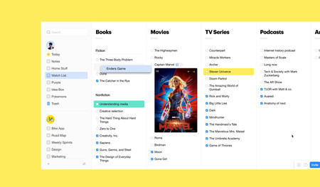 Esta aplicación web gratuita nos permite crear listas para planificar y organizar todo tipo de proyectos