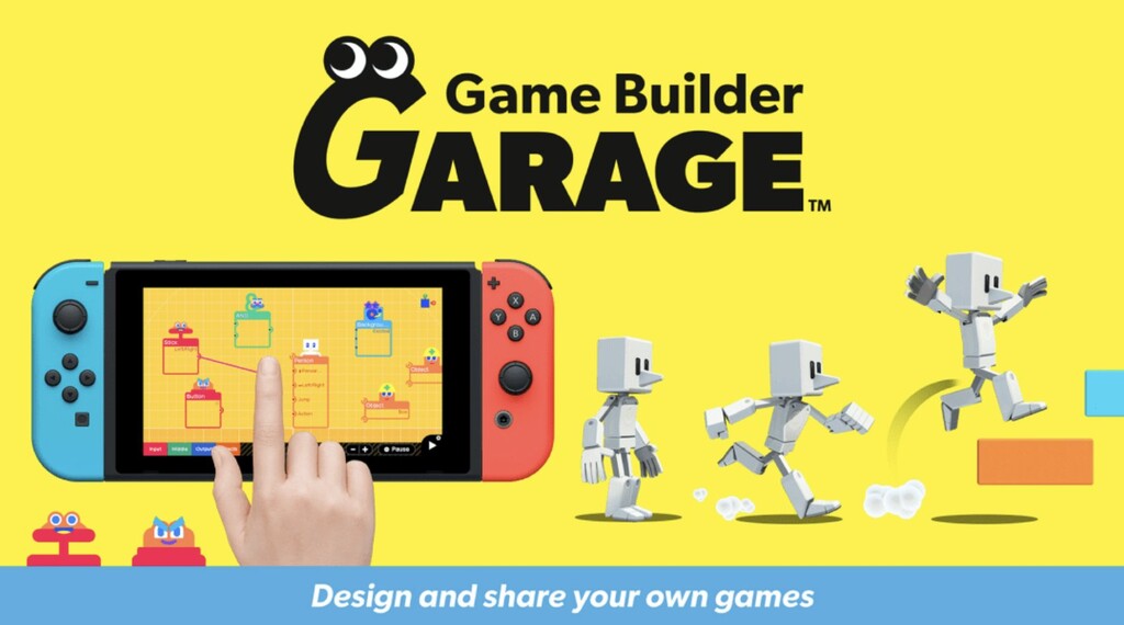 Los usuarios de Nintendo Switch podrán programar y crear sus propios videojuegos a partir de junio con Game Builder Garage Los usuarios de Nintendo Switch podrán programar y crear sus propios videojuegos a partir de junio con Game Builder Garage
