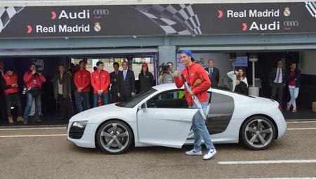Cristiano Ronaldo con su Audi R8