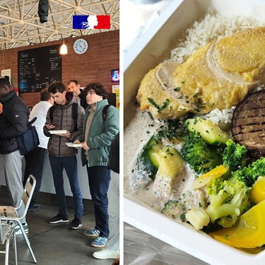 Los comedores universitarios son el orgullo de Francia: 3,30 euros que marcan la diferencia entre la precariedad y el bienestar