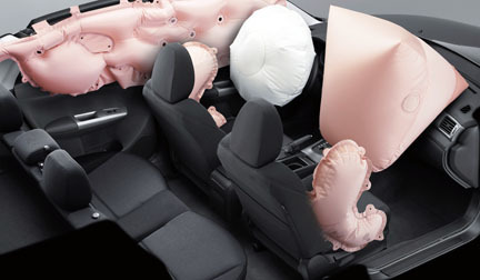 Subaru Impreza - airbags
