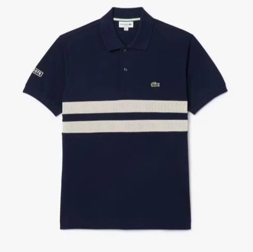 Polo de hombre de corte clásico de manga corta
