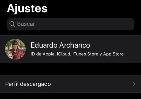 プロファイルがダウンロードされました