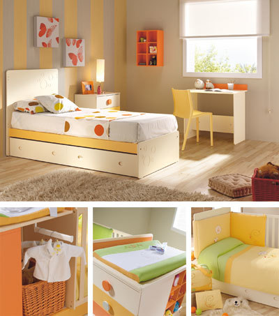 Habitaciones de bebé que crecen con el niño