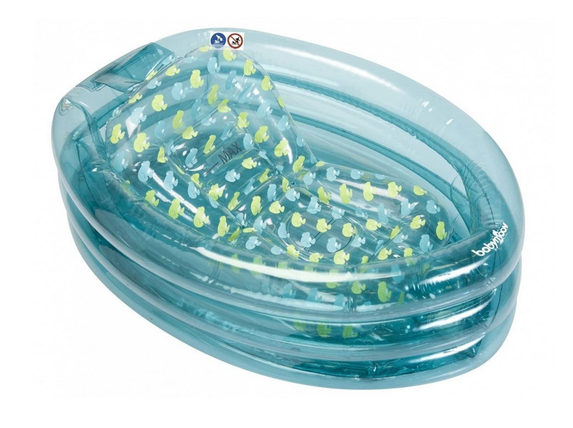 Bañera de Viaje Hinchable Evolutiva Babymoov Aqua azul