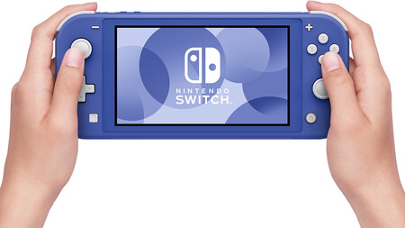 Nintendo Switch Azul Maos