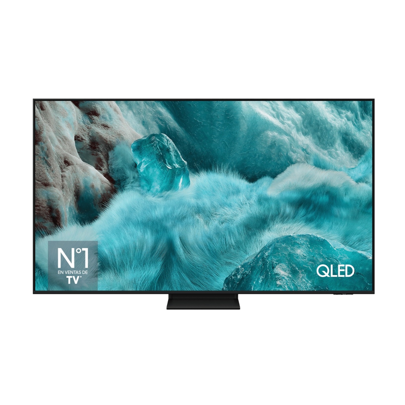 TV QLED 55" - Samsung TQ55Q7F5AUXXC, QLED 4K, Q4 AI Processor, Smart TV, full AI, Negro