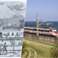 La línea de tren más antigua de España sigue funcionando 180 años después. Y mueve 40 millones de pasajeros