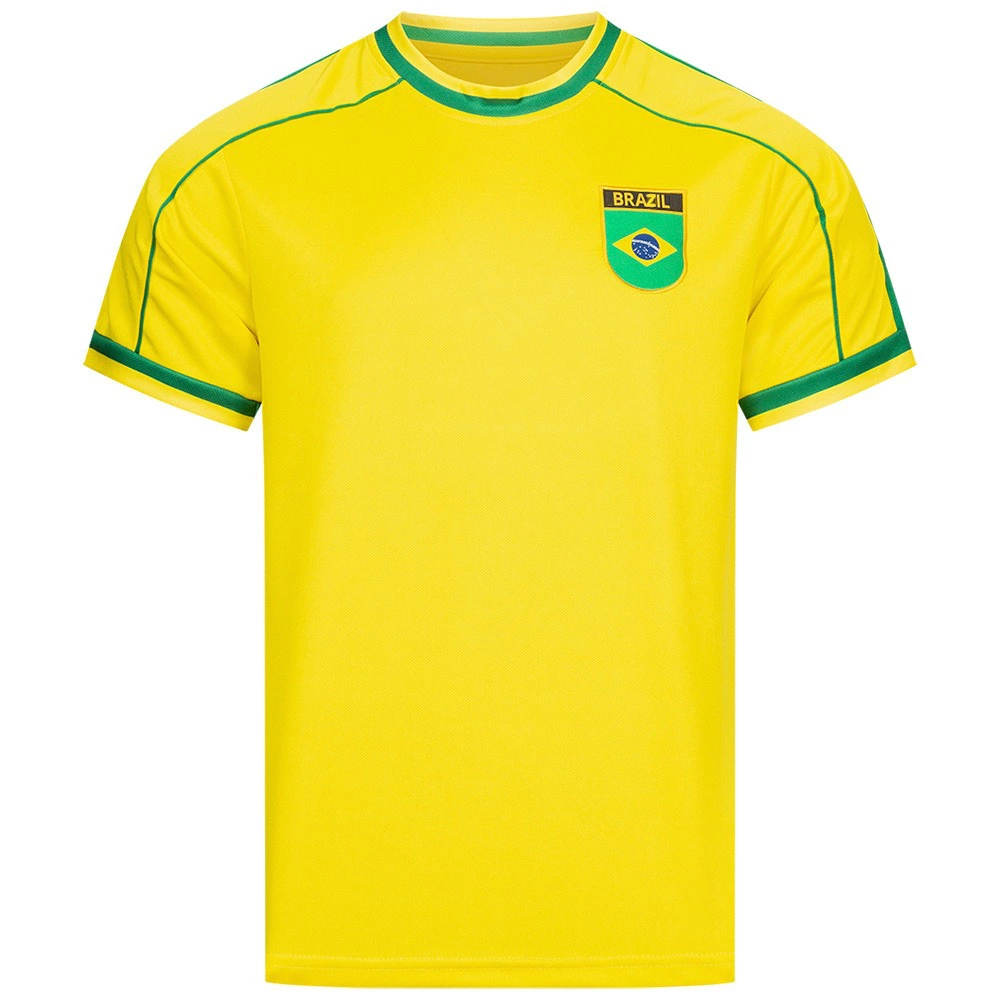 Brasil "Retro History" JELEX Hombre Camiseta
