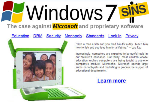 Windows 7 Sins