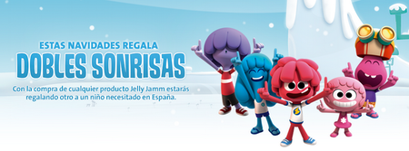 Jelly Jamm. Campaña Solidaria Dobles Sonrisas